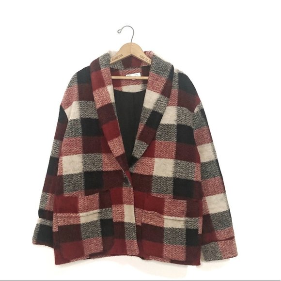 Zara | Plaid Coat - Picture 5 of 5